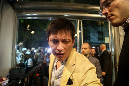 La foto que tomó Antonio Becerra a Santiago Caputo