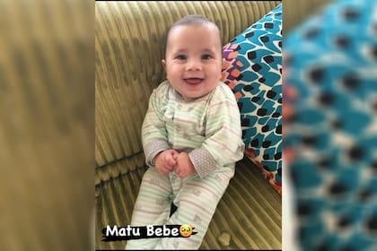 La foto retro de Mateo que compartió Antonela Roccuzzo