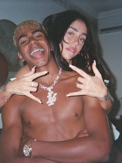 La foto subida de tono que Lamine Yamal subió junto a Nicki Nicole