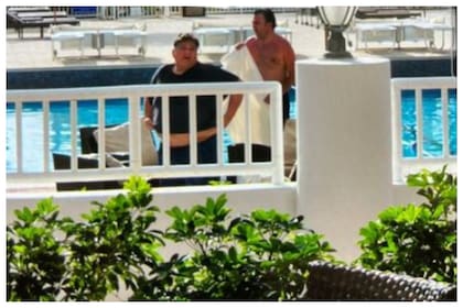 La foto viral de Mario Ishii en Miami.