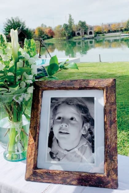 La fotografía de Blanca en su homenaje