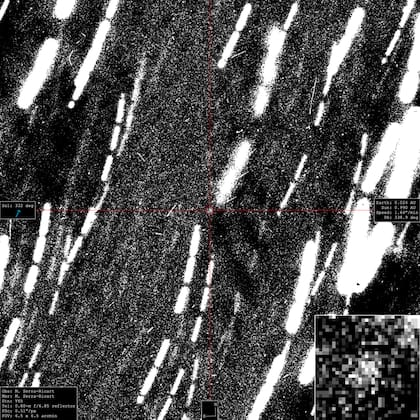 La fotografía de la "miniluna" fue tomada con un Telescopio Gemelo de Dos Metros