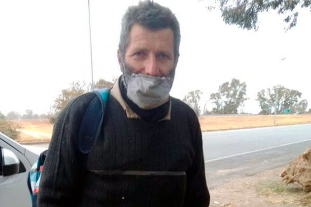 La fotografía de Ricardo Bailone que Claudio Tejeda compartió con la emotiva historia