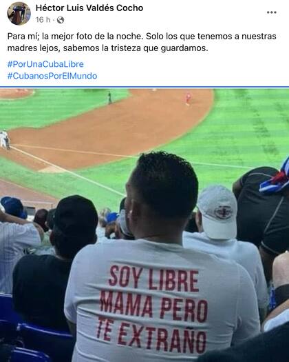 La fotografía del partido EE.UU. vs Cuba que recorrió las redes