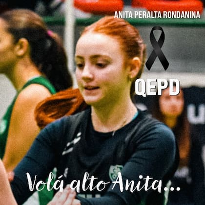 La fotografía que publicó en club de vóley de la adolescente