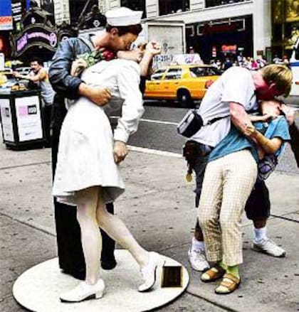 La fotografía de Alfred Eisenstaedt se convirtió en un ícono de la ciudad de Nueva York