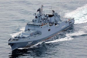 La fragata Almirante Makarov