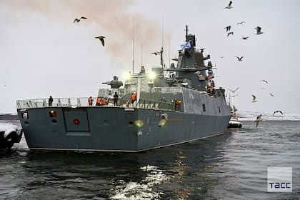 La fragata Almirante Gorshkov