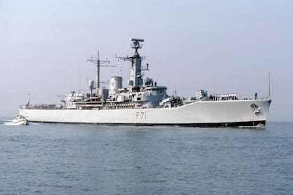 La fragata HMS Scylla comenzó a ser construida en 1966