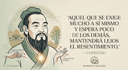 La frase de Confucio invita a la reflexión