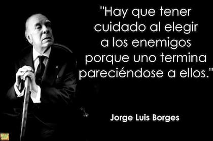 La frase de Jorge Luis Borges viral en redes sociales