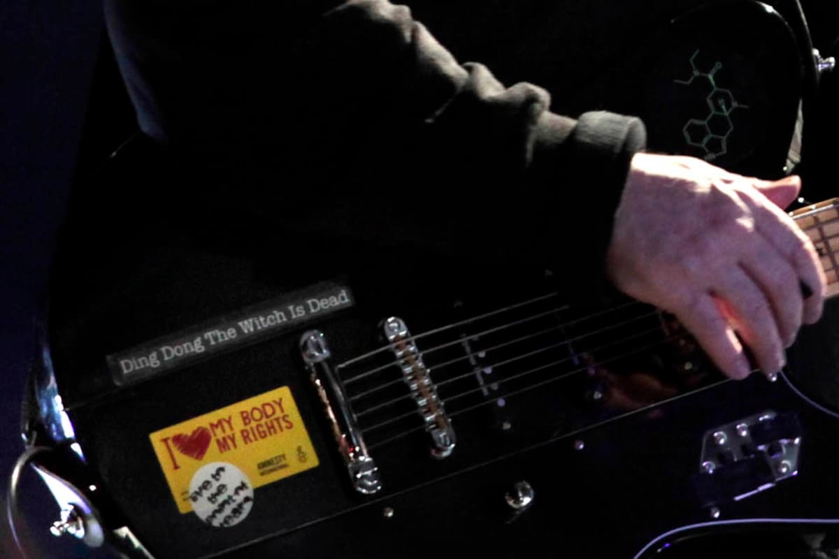 La frase en la guitarra de Richard Smith