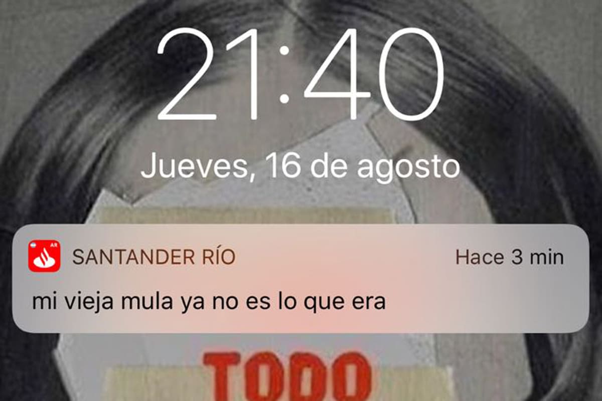 La frase "Mi vieja mula ya no es lo que era" corresponde a un capítulo de Los Simpson y desconcertó a los usuarios