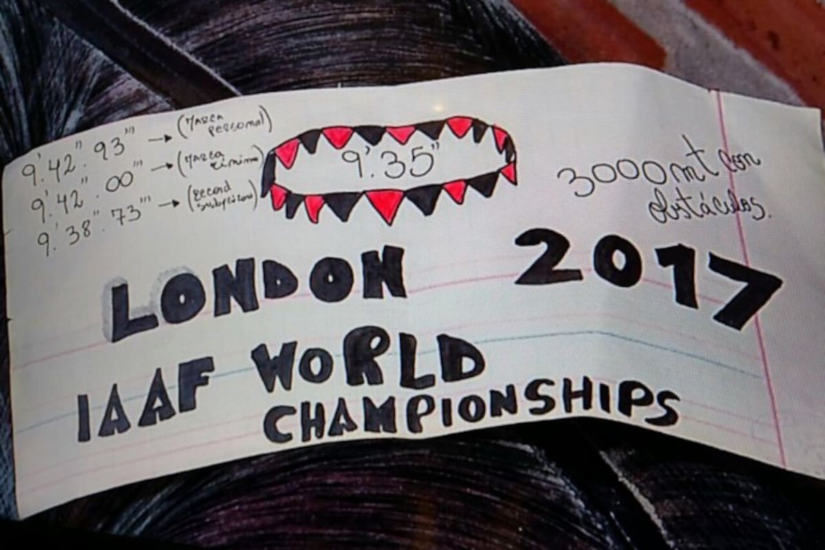 La frase que escrribió Belén Casetta antes de viajar al Mundial de Londres