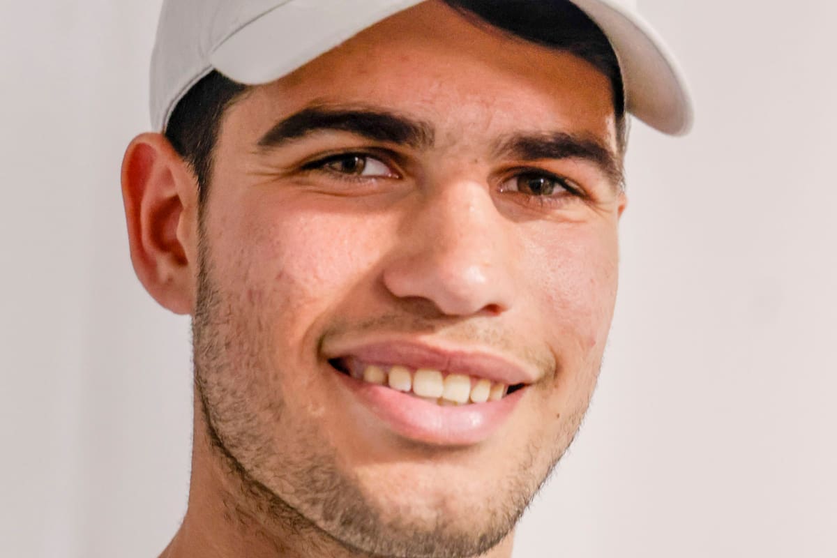 La frescura del español Carlos Alcaraz, el niño maravilla del tenis mundial, durante su entrevista con LA NACION en el ATP de Buenos Aires