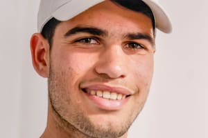 La frescura del español Carlos Alcaraz, el niño maravilla del tenis mundial, durante su entrevista con LA NACION en el ATP de Buenos Aires
