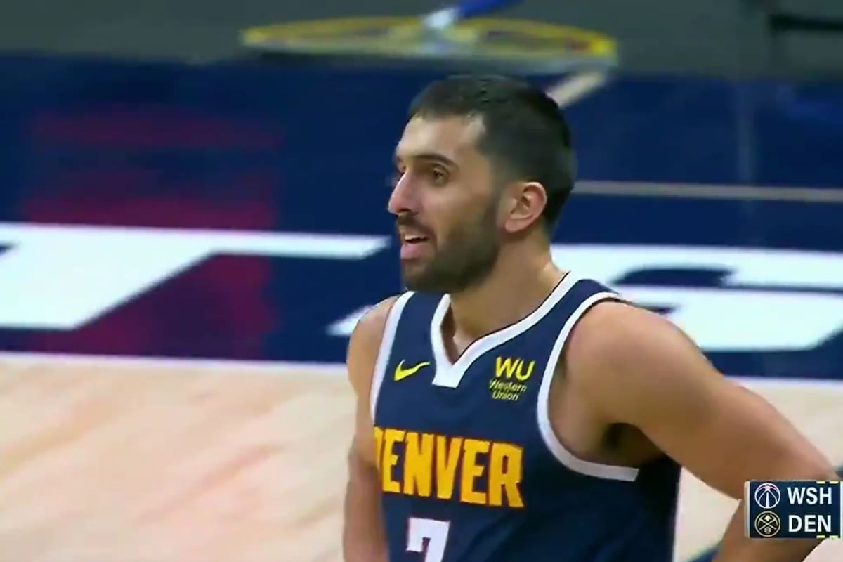 La frustración de Campazzo: falló el tiro para la victoria de Denver