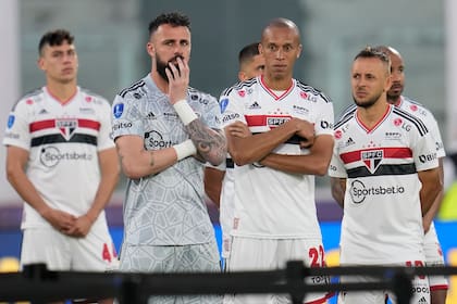 La frustración de los jugadores de San Pablo