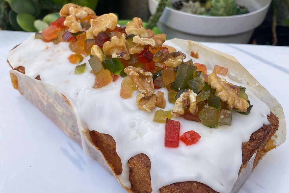 La fruta abrillantada es un ingrediente muy típico en Navidad