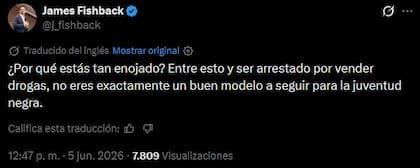 La fuerte acusación de Fishback contra Byron Donalds en redes sociales