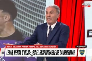 Ruggeri encontró un detalle que nadie vio del penal de Cristian Lema