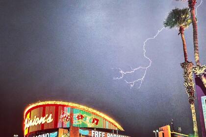 La fuerte lluvia del miércoles en Las Vegas causó estragos en la ciudad