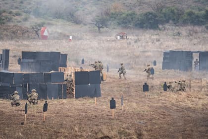 La Fuerza Armada Argentina se entrenó con sus pares de los Estados Unidos