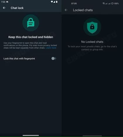 La función de bloqueo de acceso a chats en la que está trabajando WhatsApp