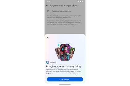 La función de inteligencia artificial generativa que prepara Meta para WhatsApp: crear imágenes nuevas que nos tienen como protagonistas