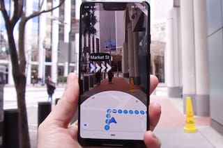 Así funciona Live View, las indicaciones con realidad aumentada de Google Maps