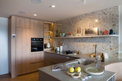 La funcionalidad de la melamina en la cocina.