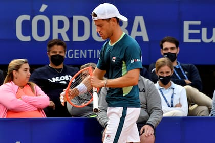 La furia de Diego Schwartzman, que perdió en las semifinales con Alejandro Tabilo