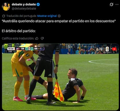 La furia de los aficionados australianos se hizo notar rápidamente