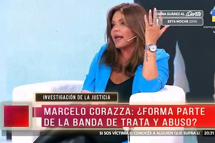 La furia de Nazarena Vélez en LAM al conocerse detalles de la detención de Marcelo Corazza