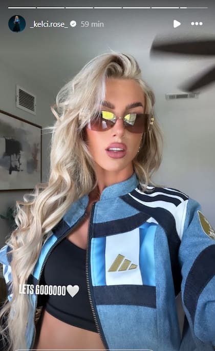 La futbolista se robó todas las miradas en las redes sociales