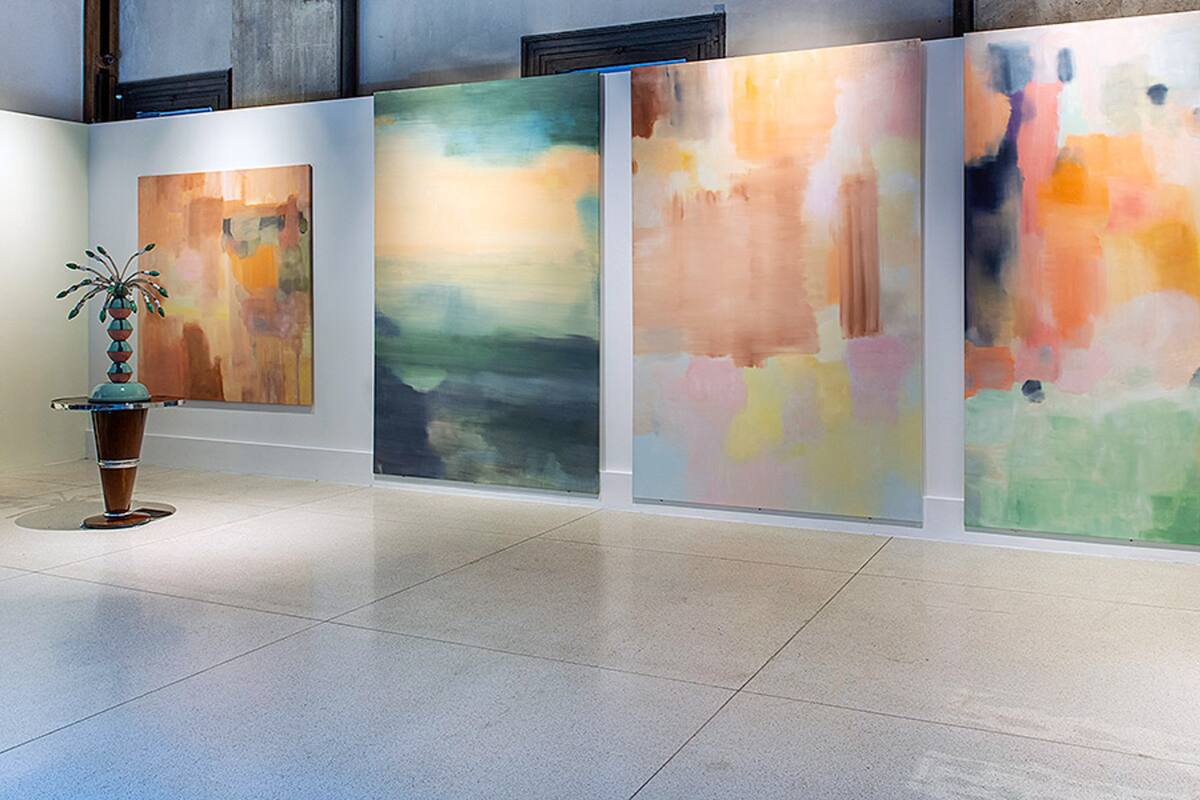 La galería Calvaresi se vio obligada a crear un modo virtual de recorrer la muestra actual de Paola Vega