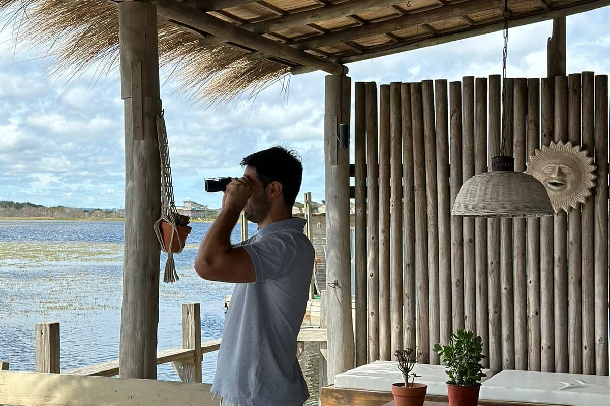 .La galería, una de las zonas preferidas por los europeos que visitan el hotel