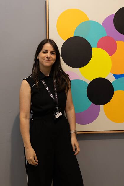 La galerista Francisca Maya