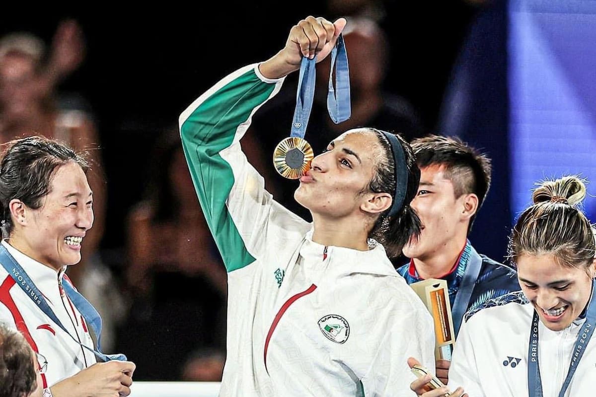La ganadora de la medalla de oro, Imane Khelif, continúa siendo cuestionada por su identidad de género