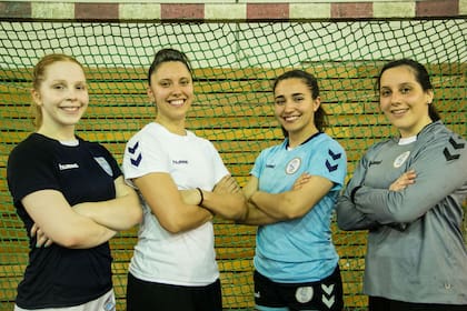 Malena Cavo, Luciana Codesal, Ayelén García y Leila Niño, listas para el desafío