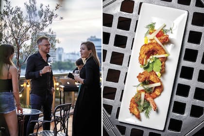 La gastronomía del hotel sigue activa.