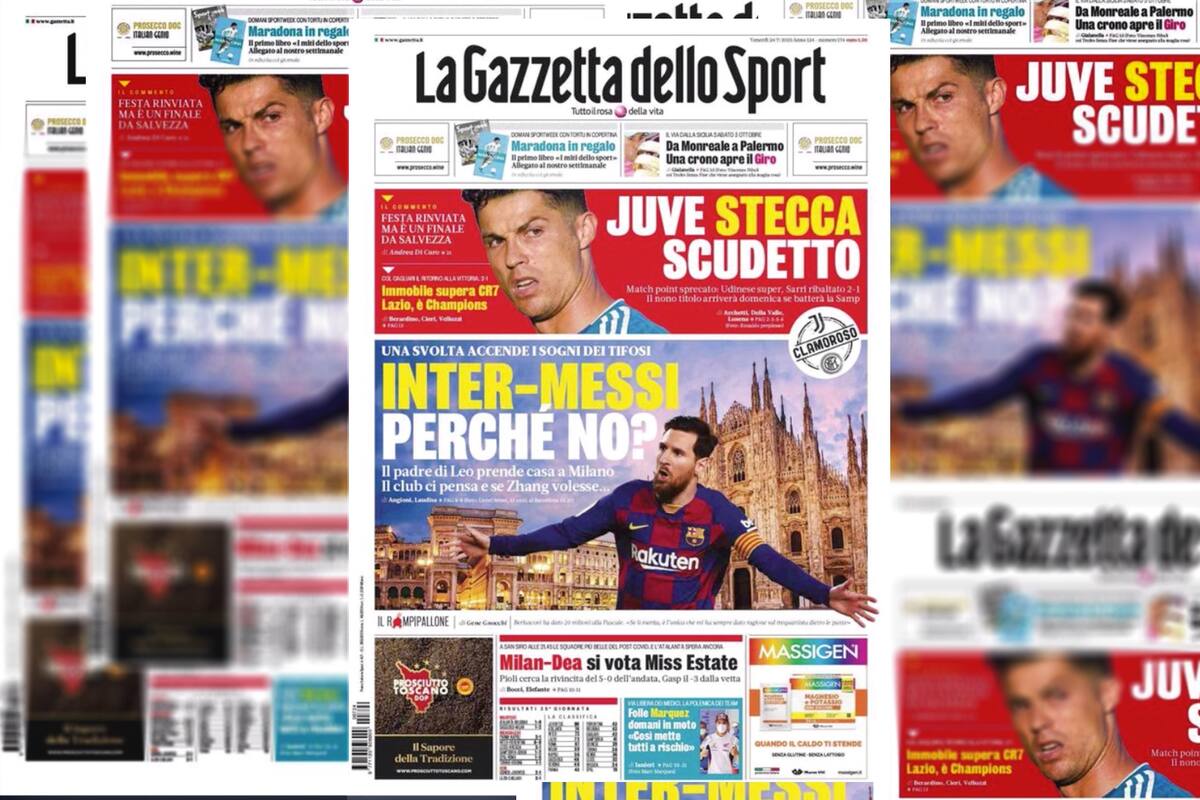 La Gazzetta Dello Sport y un rumor rápidamente desactivado