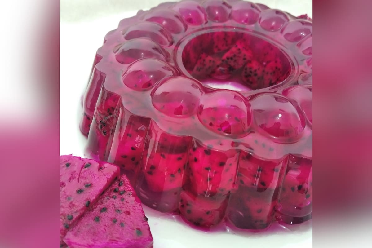 La gelatina es un postre rico en colágeno