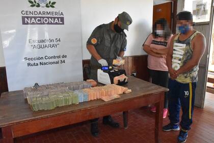 La Gendarmería decomisó otro cargamento de dinero en la ruta nacional N° 34