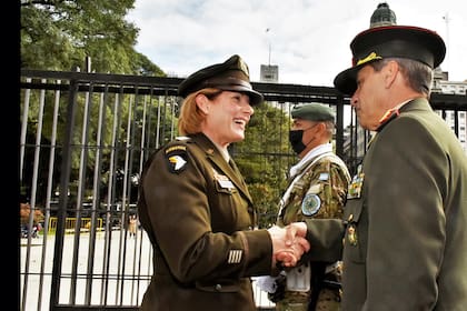 La general norteamericana Laura Jane Richardson, jefa del Comando Sur de EE. UU., realizó una visita de dos días a la Argentina