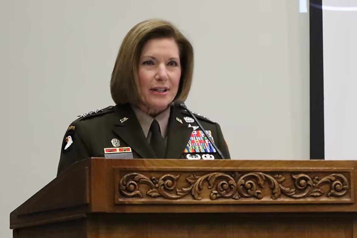 La general Richardson, jefa del Comando Sur del Ejército de EE.UU.