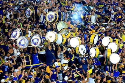 La gente de Boca, en La Plata