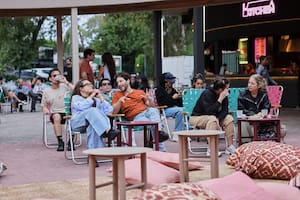 “La gente entra y lo primero que hace es subir la rampa por la experiencia del círculo, sin importar lo que haya arriba”, cuenta Sofía Donzelli