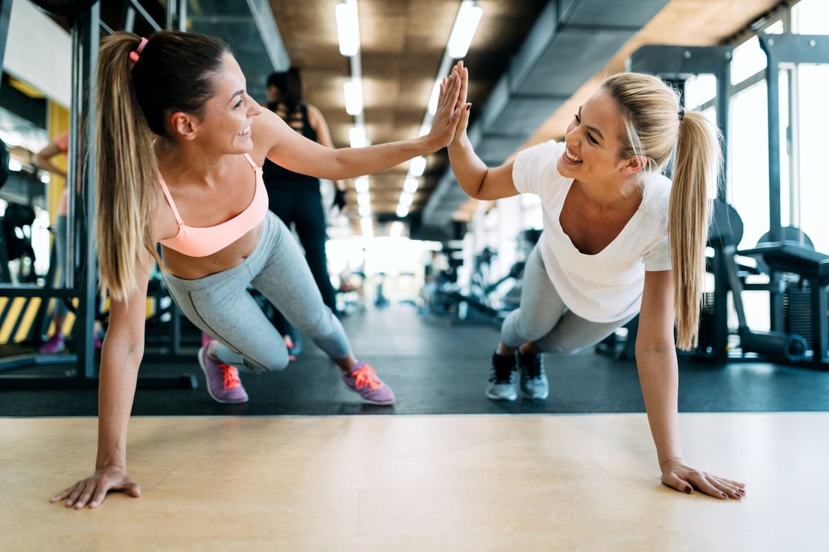 La gimnasia es buena para el beinestar, y no solo para el cuerpo