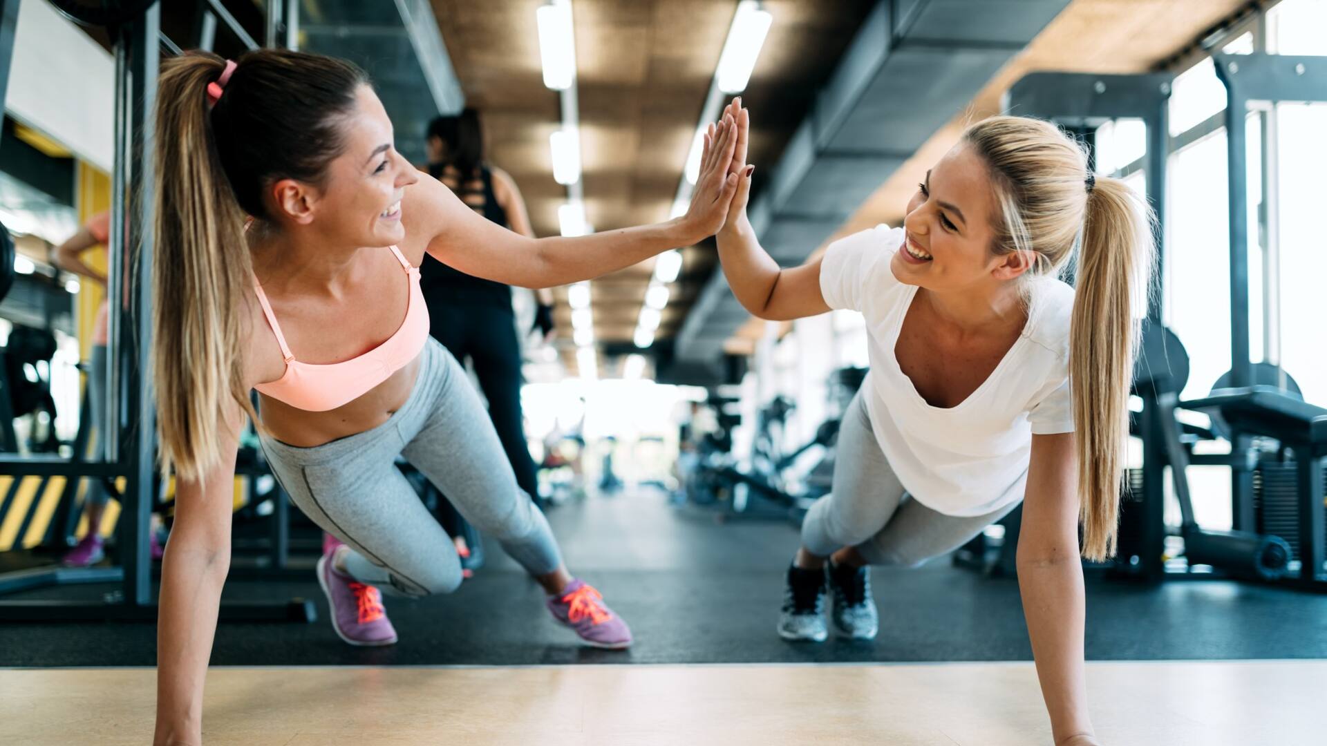 La gimnasia es buena para el beinestar, y no solo para el cuerpo